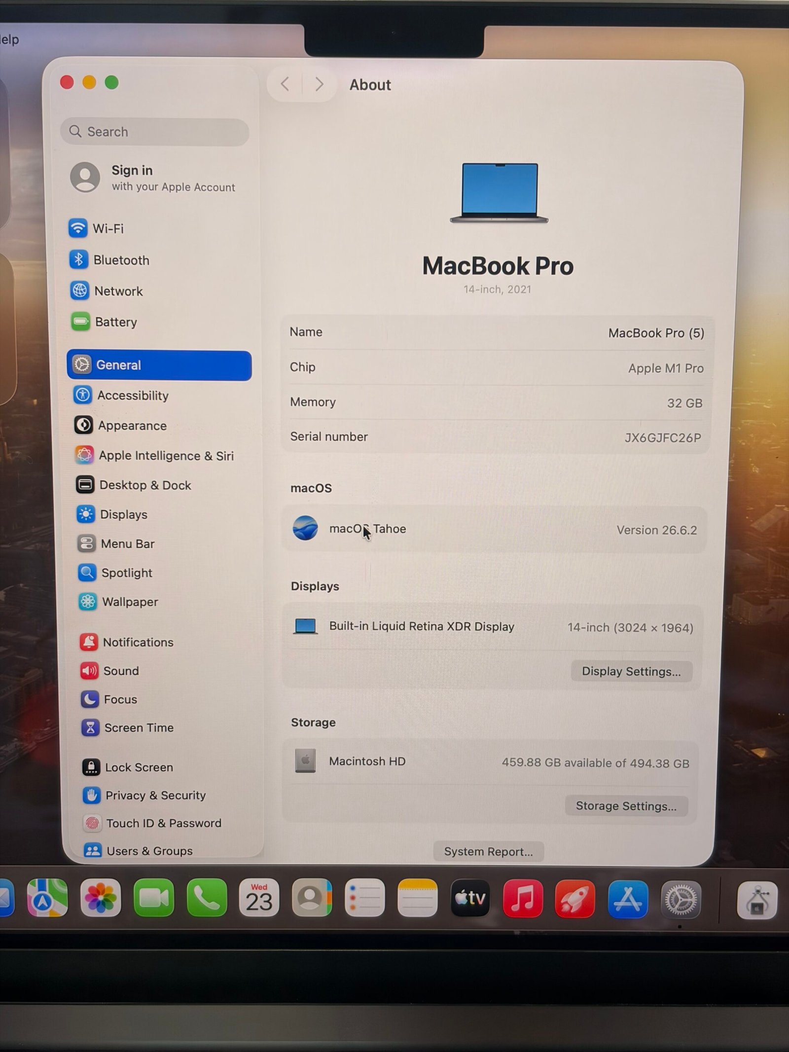 Pre Owned MacBook M1 Pro A2442 | 32gb Ram 512GB SSD