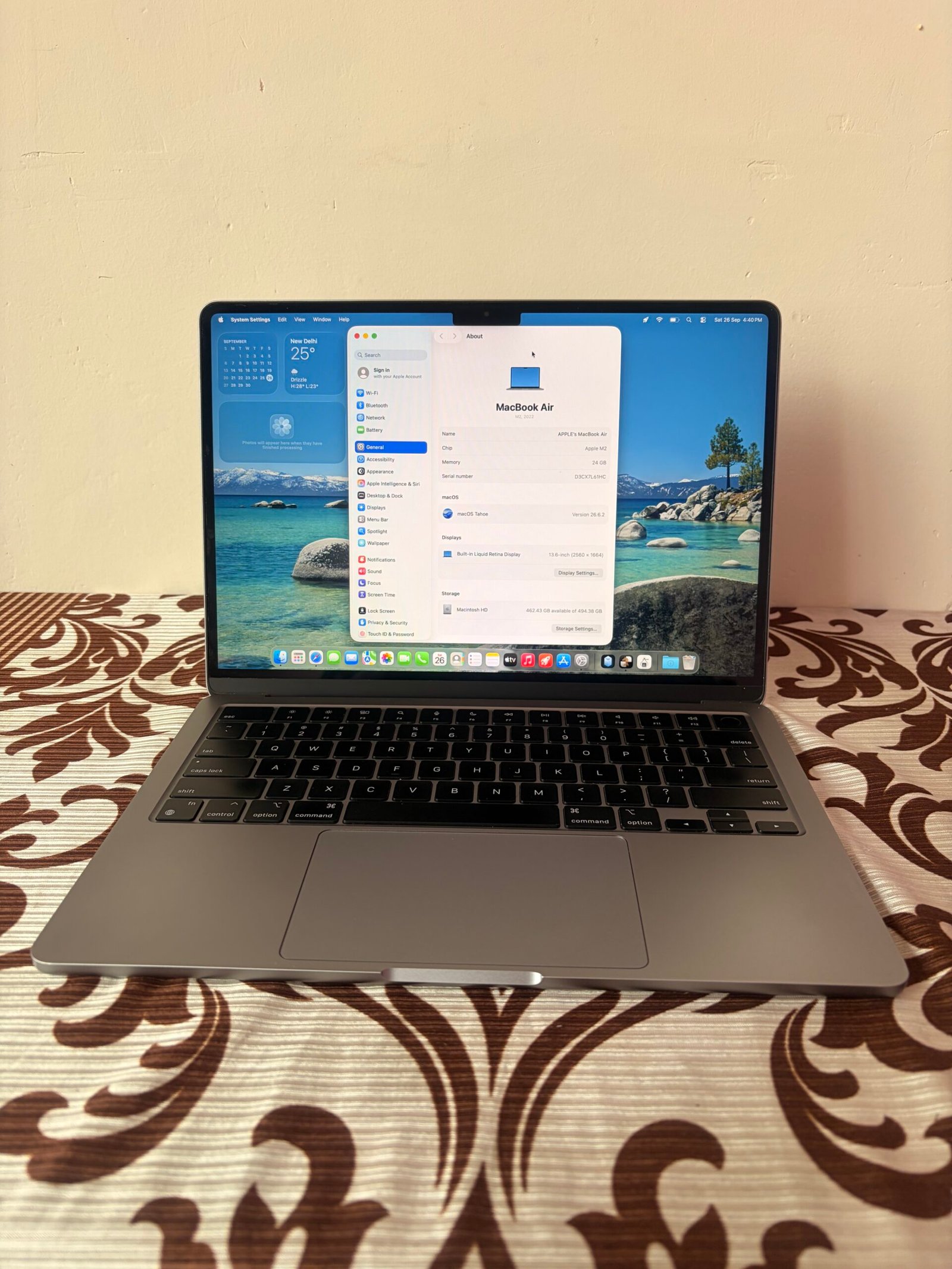 Pre Owned MacBook Air M2 |  24GB Ram 512 GB SSD